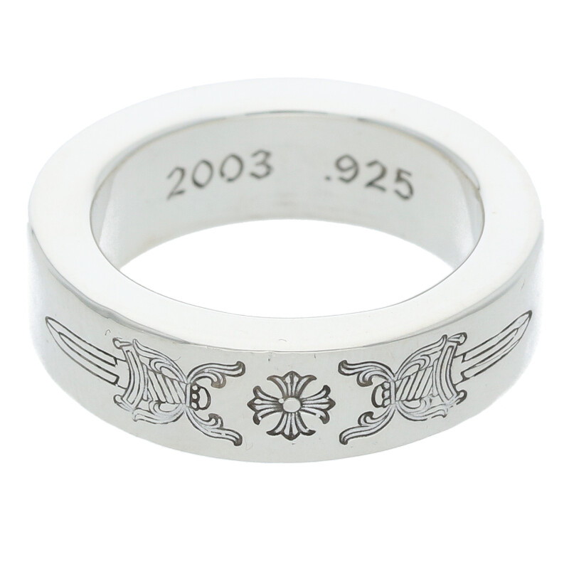 Chrome Hearts シルバーリング 2個セット 銀座店］CHROME HEARTS クロムハーツ レシート付 ※2個セット