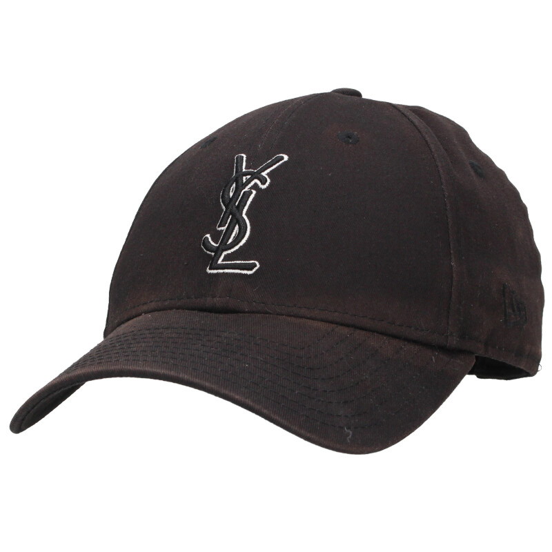 サンローラン パリ ニューエラ 687687YCL36 YSLキャップ グレー ニューエラ YSL モノグラム キャップ | Saint Laurent | YSL JP