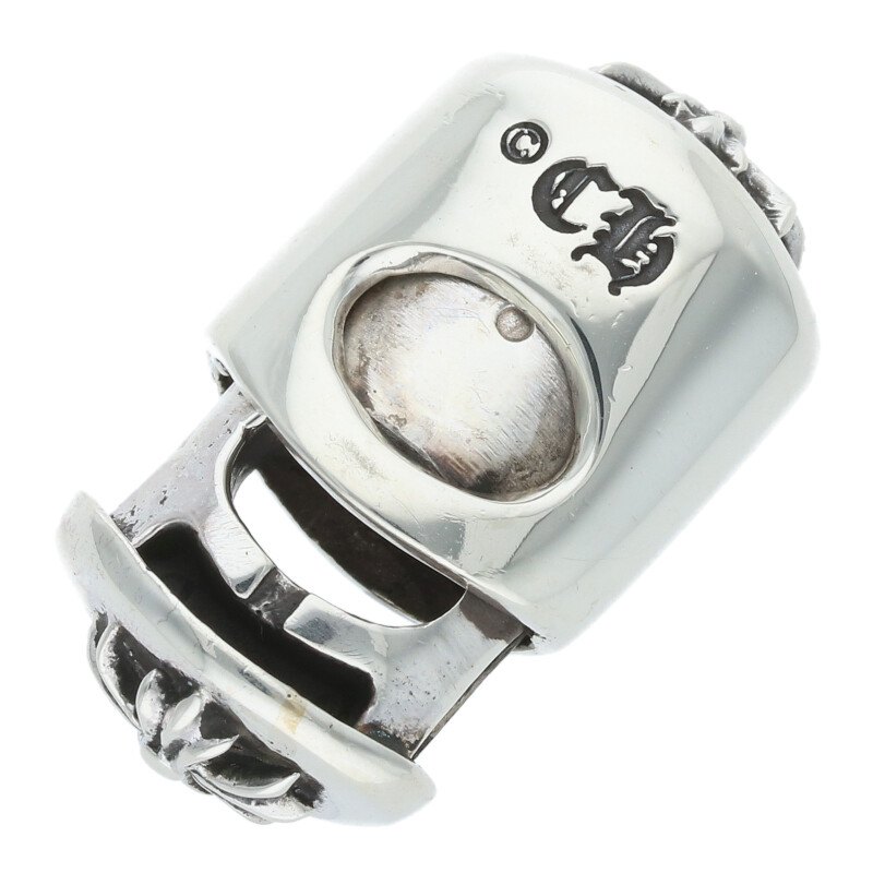 クロムハーツ Chrome Hearts　 LACESTPPRV1 レースストッパー シルバーネックレストップ(シルバー 10.42g)【718052】【NO05】【小物】【中古】bb415#rinkan*B