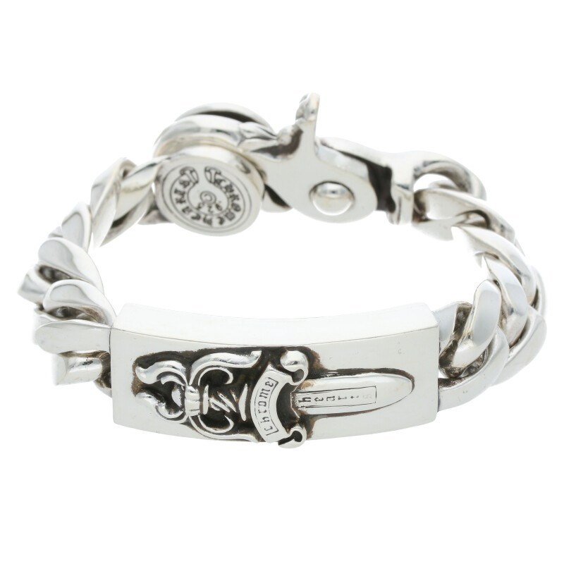 CHROME HEARTS クロムハーツ ダガージップ リストバンド ブレス CHROME HEARTS クロムハーツ レザーリストバンド スモールCH