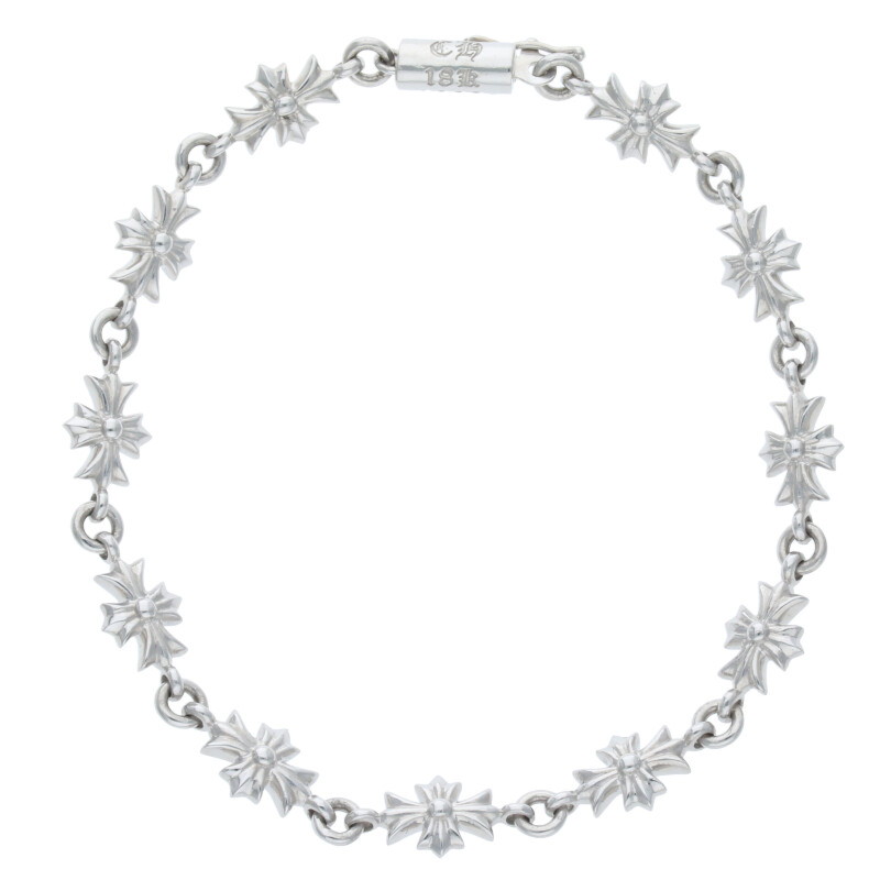【美品】クロムハーツ 　シルバーブレスレット TINY E CH PLUS クロムハーツ タイニーE CHプラス ブランドオフ CHROME HEARTS