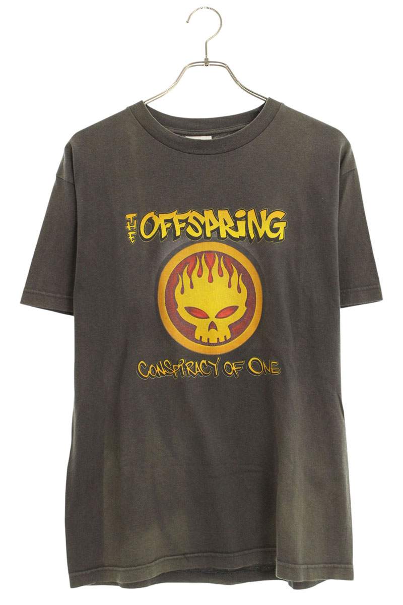 ヴィンテージ VINTAGE　 サイズ:M THE OFFSPRING オフスプリング フロントプリントTシャツ(ブラック)【109052】【BS99】【メンズ】【中古】bb356#rinkan*C