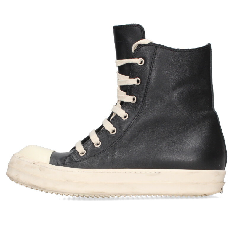 Rick Owens リックオウエンス Ramones ラモーンズ 42 レザー Rick Owens リックオウエンス スニーカー RAMONES サイズ:42