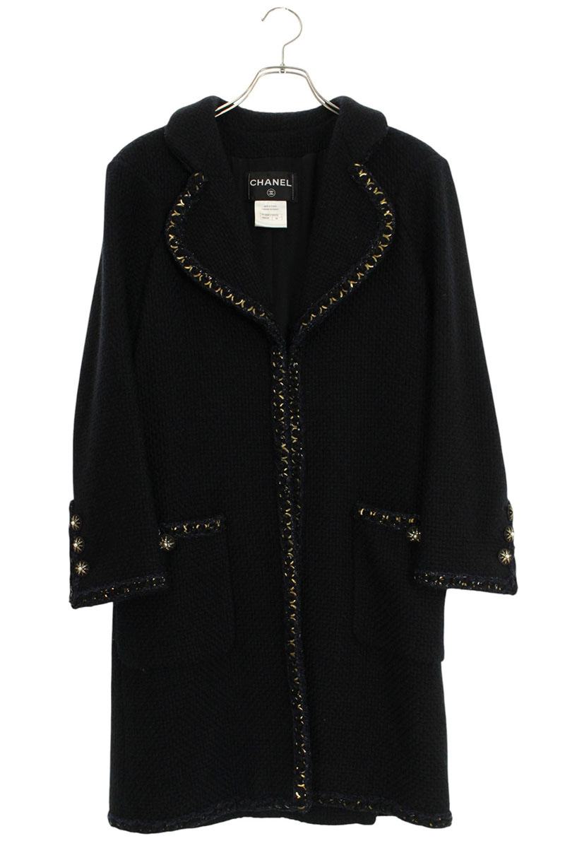 楽天市場】【シャネル】Chanel 00A ツイード ベルト付 コート P16295