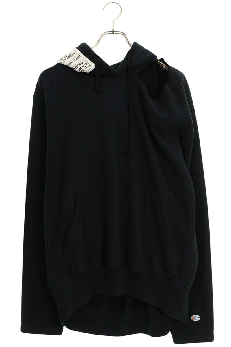 新品 VETEMENTS×CHAMPION 17SS プルオーバーパーカー XS ヴェトモン ベトモン VETEMENTS チャンピオン CHAMPION 17SS