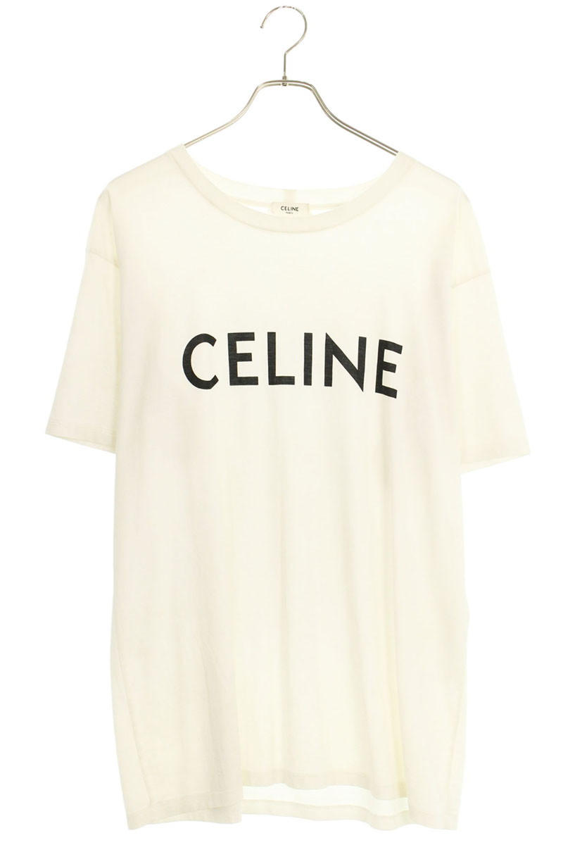 楽天市場】CELINE セリーヌ 衣類 ゴシックロゴプリント Tシャツ