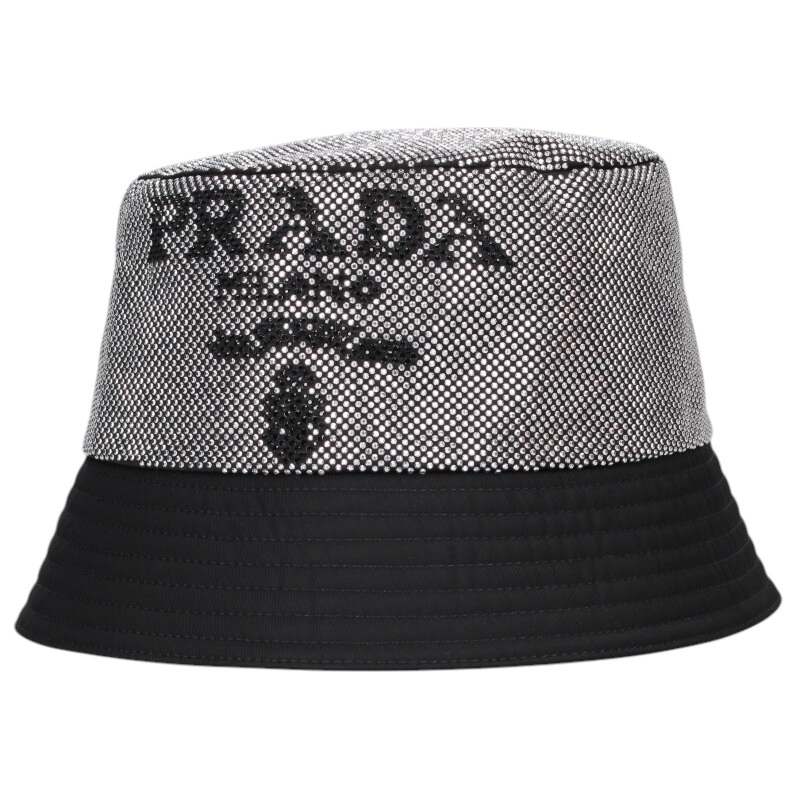 楽天市場】PRADA プラダ バケットハット 2HC137 三角タグ ブラック