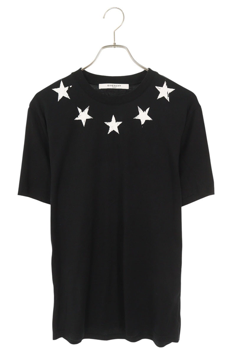 美品　ジバンシー　半袖ロゴニット GIVENCHY - ジバンシィ 19AW BW903D4Z2E 4Gロゴダメージ加工