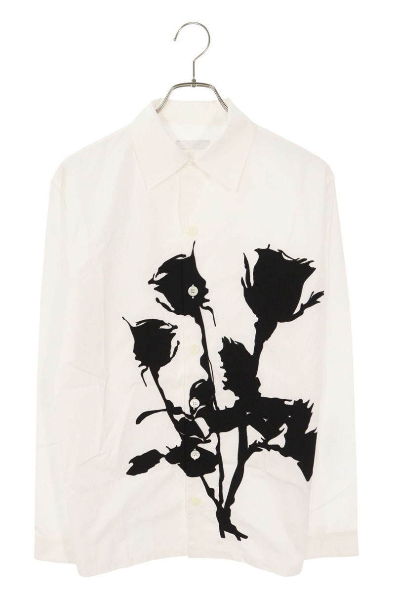 プラダ PRADA 24SS SC766 サイズ:M プリントデザインオーバーサイズ