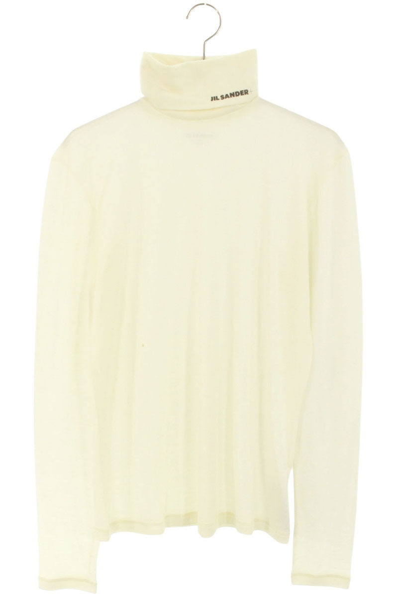 ジルサンダープラス JILSANDER+ 大きさ:L  J47GC0020 タートルネック編み物(白いこと)【323062】【BS99】【メンズ】【中古】bb132#rinkan*B