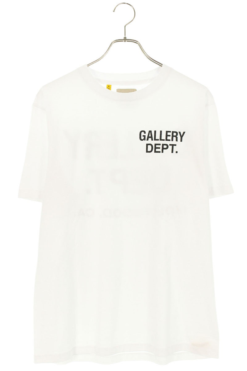 ギャラリーデプト GALLERY DEPT　 サイズ:S ロゴプリントTシャツ(ホワイト)【213062】【OM10】【メンズ】【中古】bb384#rinkan*A 22,966円