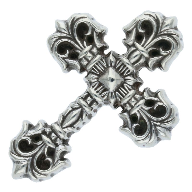 【正規】CHROME HEARTS(クロムハーツ) スモールクロス レザー CHROME HEARTS クロムハーツ スクエアポケット スモール CH
