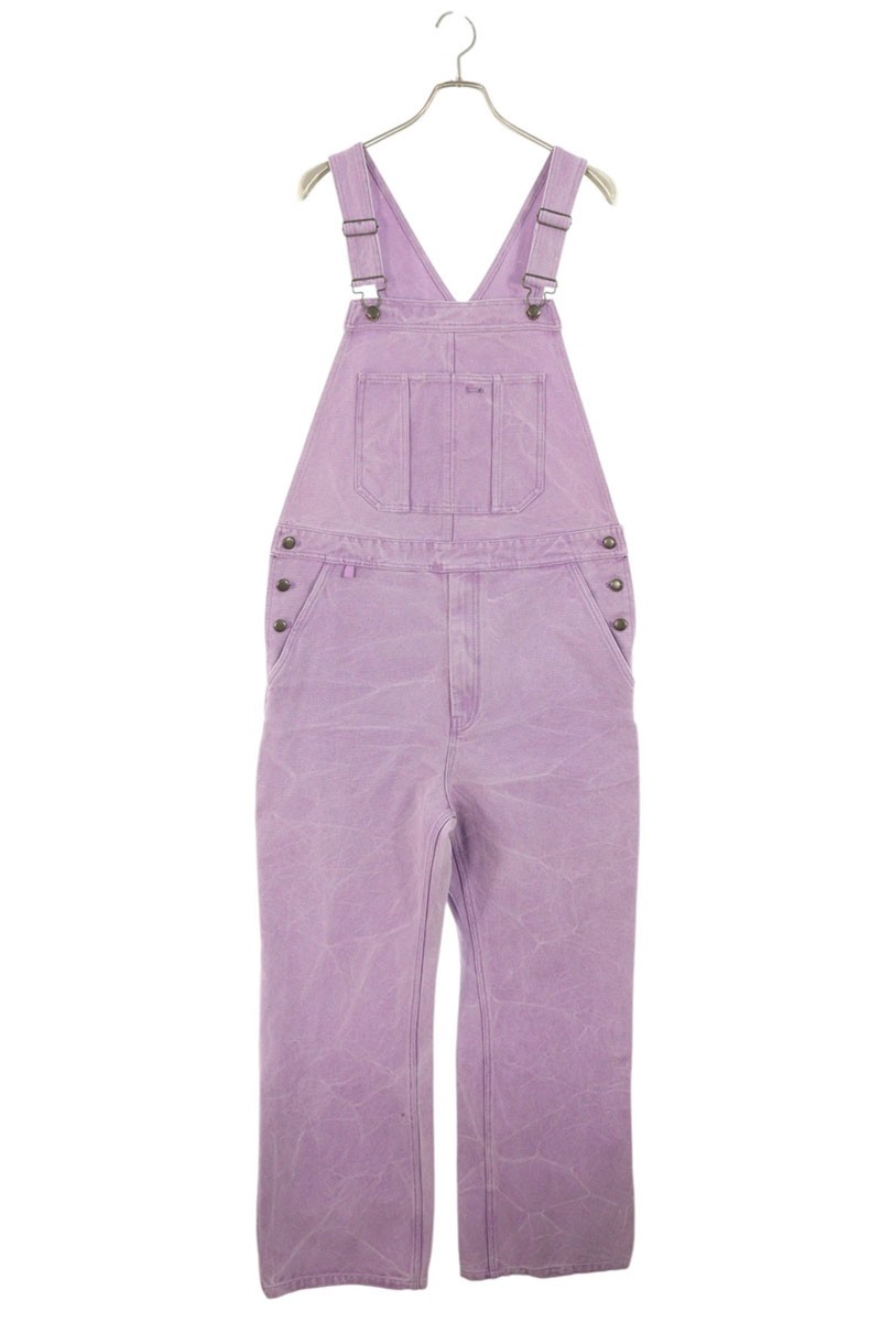 アクネストゥディオズ ACNE STUDIOS　 サイズ:M FA-UX-TROU000086 フェイスパッチキャンバスオーバーオール(パープル)【109052】【BS99】【メンズ】【中古】bb429#rinkan*B 13,127円