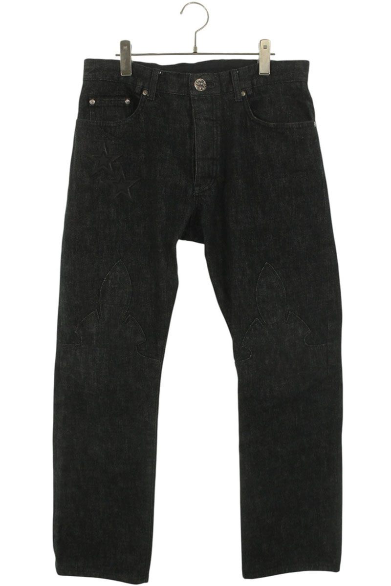 クロムハーツ　チノパン　32インチ　ブラック CHROME HEARTS クロムハーツ チノパン パンツ | chromehearts