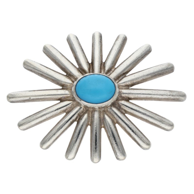 オールドゴローズ　ターコイズコンチョ？　　70年代 オールドゴローズ ターコイズコンチョ？ 70年代 廃番品 ラウンド