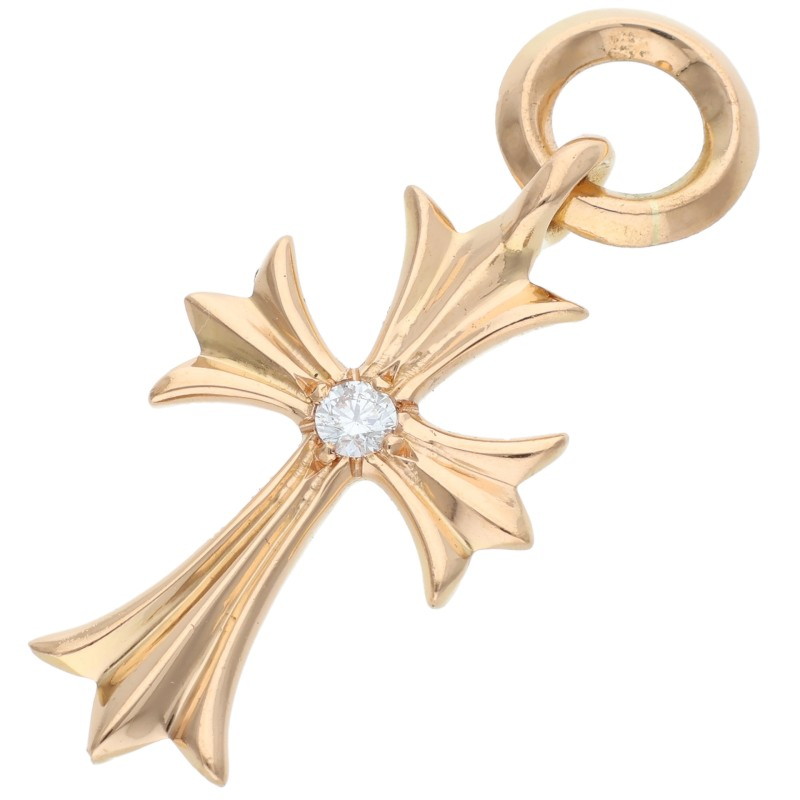 楽天市場】クロムハーツ Chrome Hearts 22K TINY CH CROSS タイニーCH