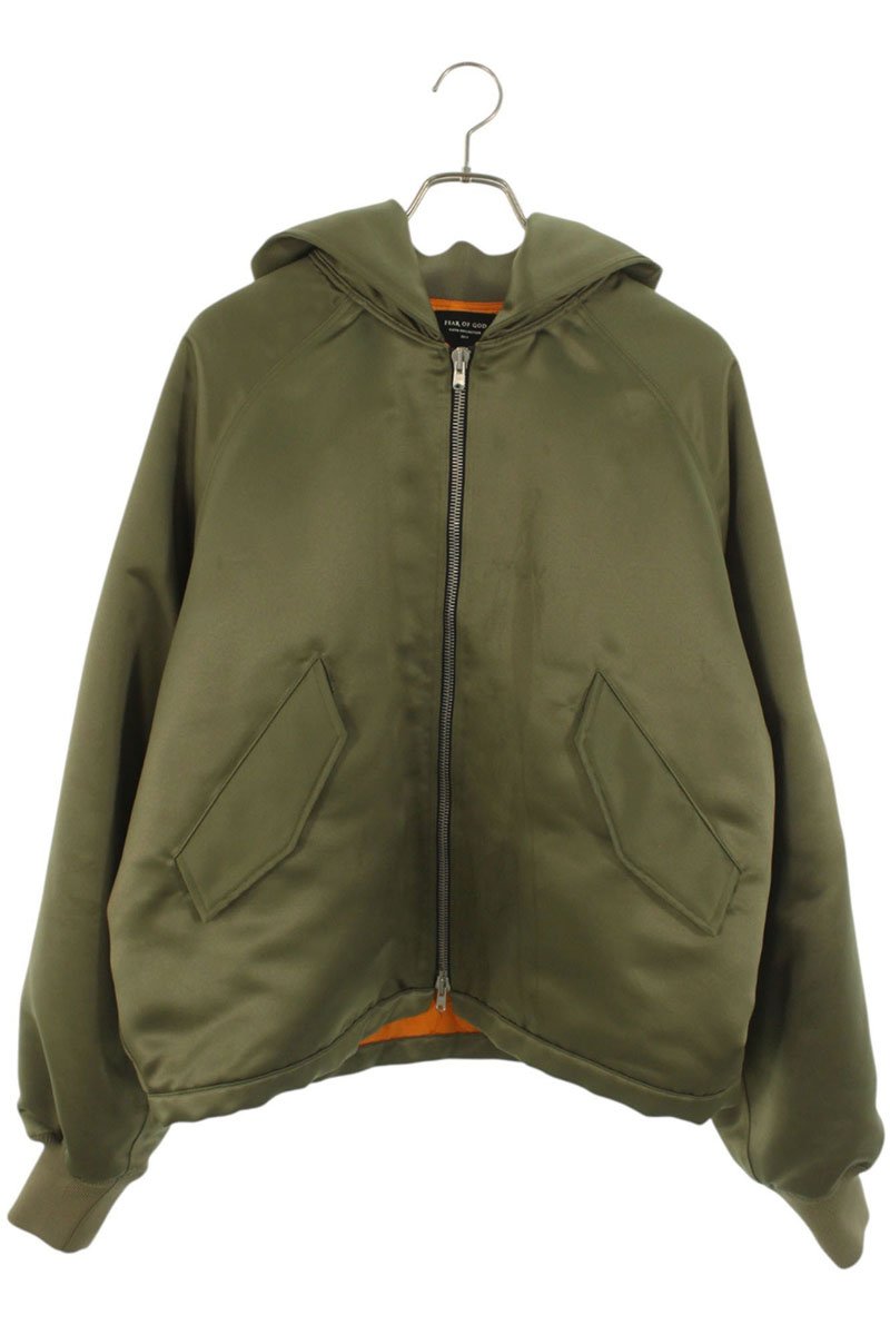 楽天市場】FEAR OF GOD Fifth Collection Satin Baseball Jacket