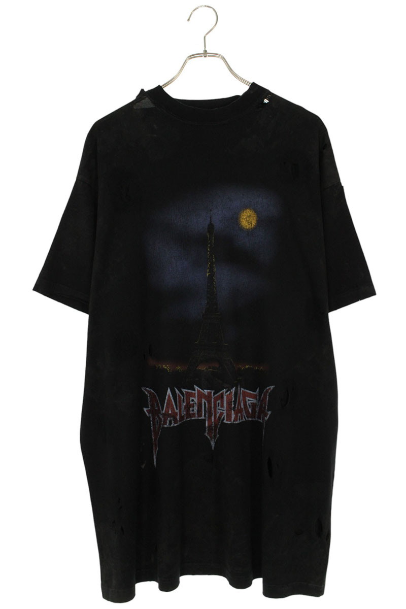 バレンシアガ サイズ:1 23AW 739028 TPVD5 BE KINDプリントダメージ加工Tシャツ 中古 BS55 楽天市場】バレンシアガ BALENCIAGA サイズ:1 23AW 739028 TPVD5 BE