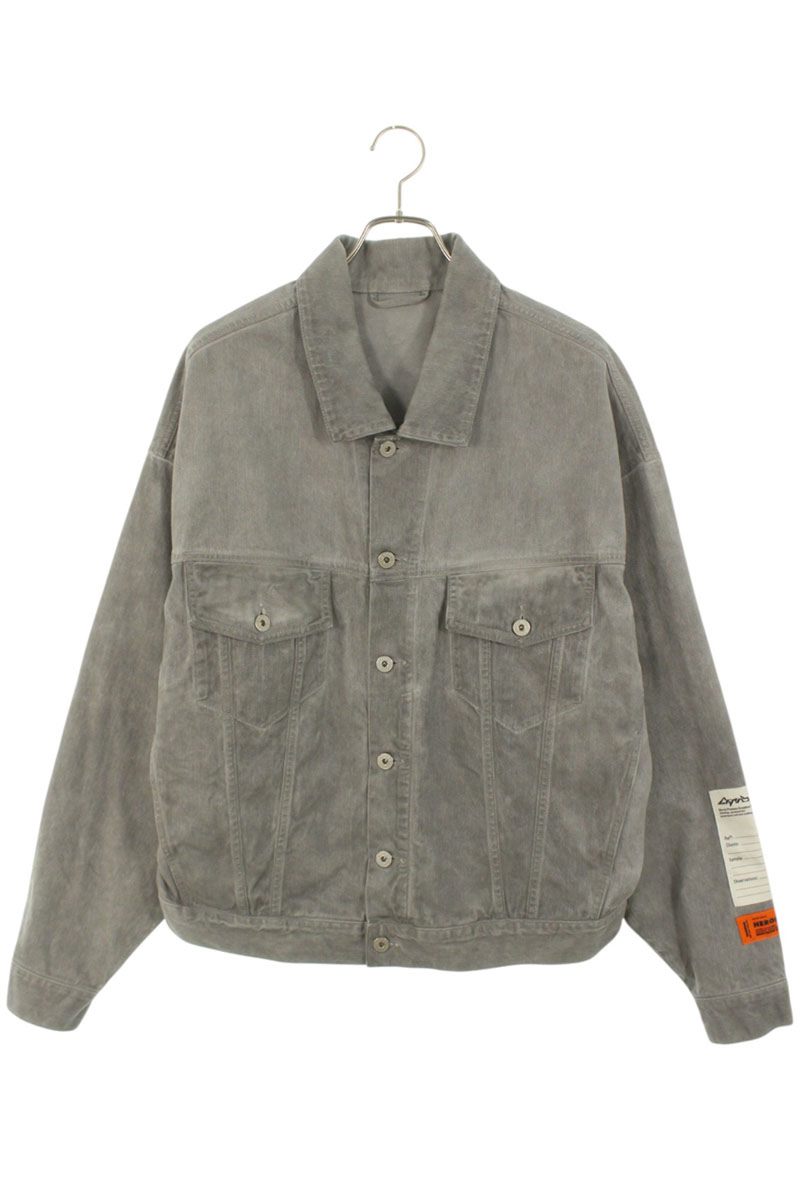 HERON PRESTON ヘロンプレストン デニムブルゾン アウター L 美品