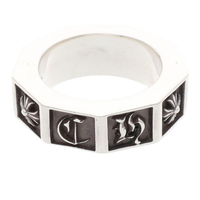 Chrome Hearts アルファベットブロックリング 20号　22K 楽天市場】CHROME HEARTS ALPHABET BLOCK RING クロムハーツ
