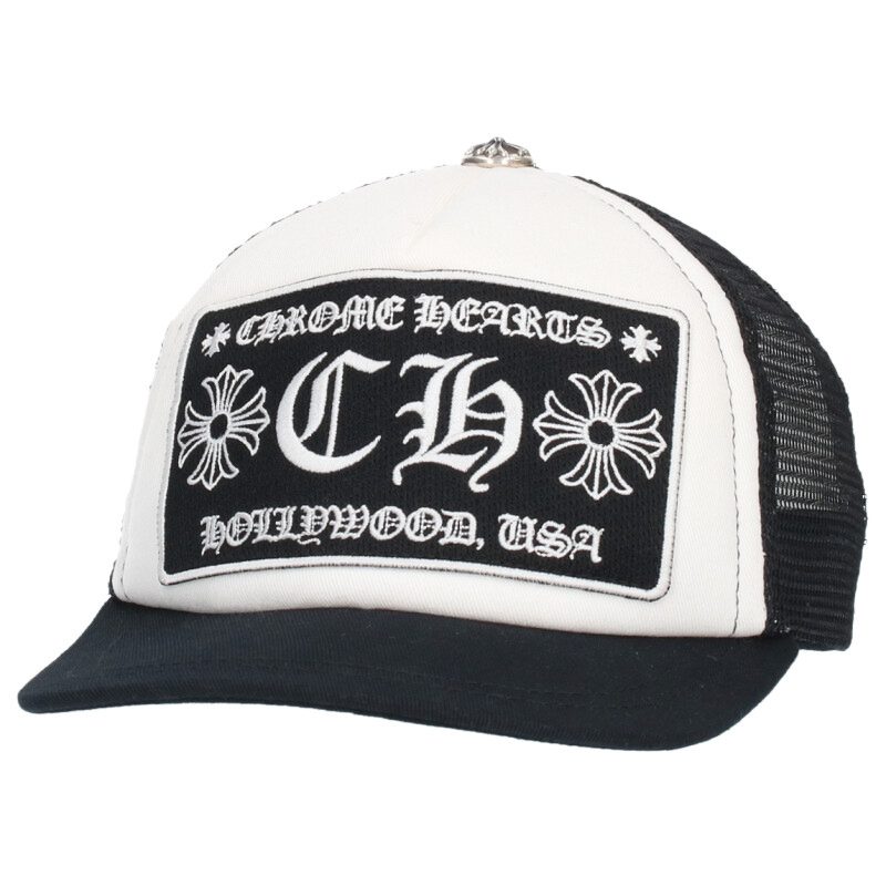 希少◆CHROME HEARTS◆CH スナップバック 帽子 ブラック/グレー 楽天市場】CHROME HEARTS クロムハーツ キャップ CHワッペン