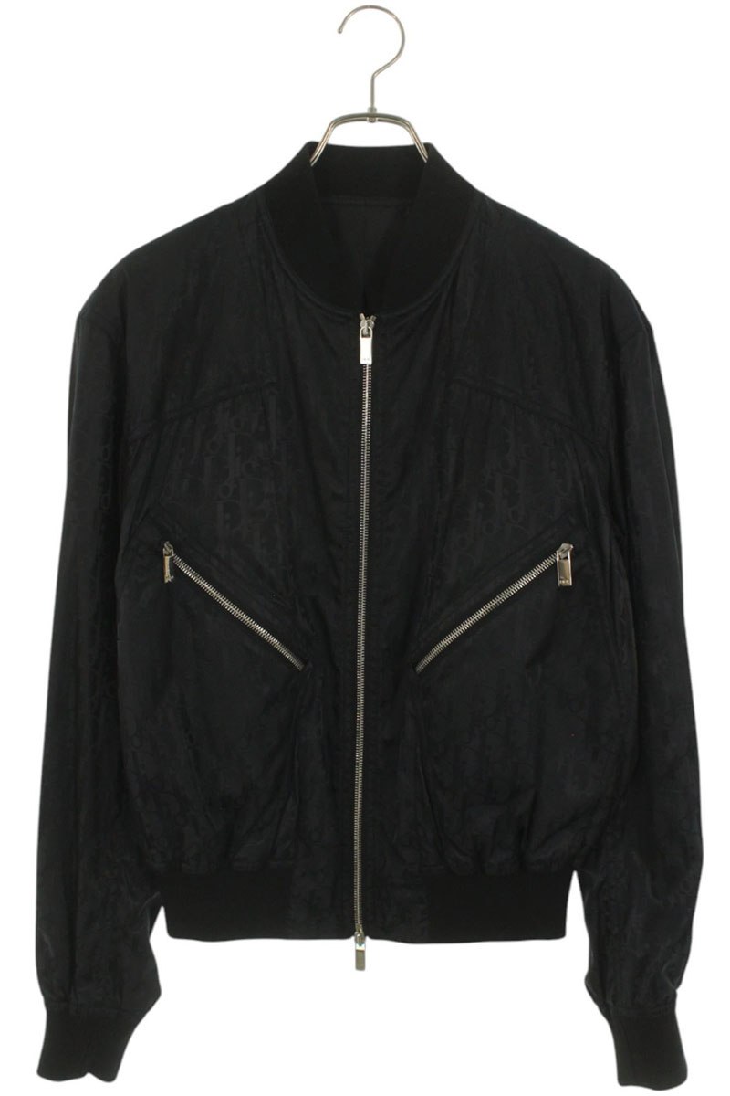 Dior HOMME エディ 05AW GLAM期 襟ボア ブルゾン ジャケット Dior HOMME エディ 05AW GLAM期 襟ボア ブルゾン ジャケット