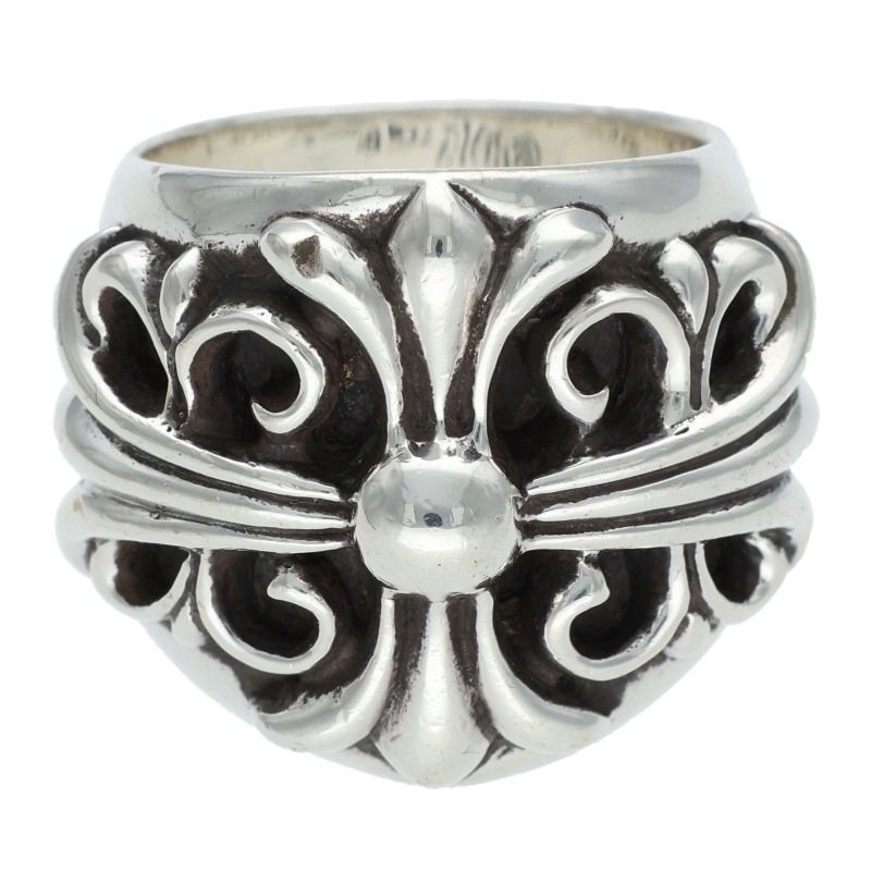 クロムハーツ Chrome Hearts　サイズ:10.5号 KEEPER キーパー シルバーリング(シルバー 20.94g)【709052】【NO05】【小物】【中古】bb450#rinkan*B｜RINKAN