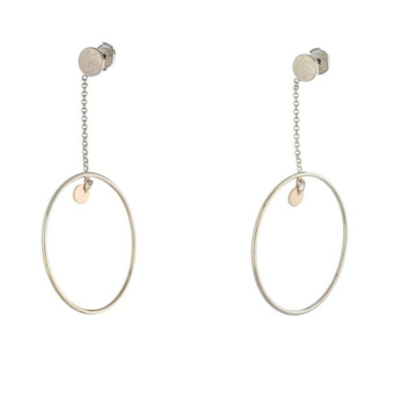 楽天市場】エルメス HERMES エクスリブリス PM コンビピアス(シルバー