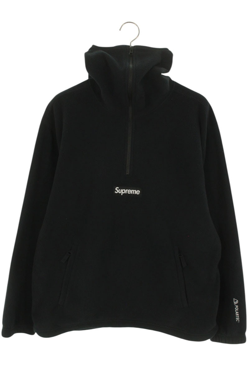 Supreme フリース ハーフジップ ブラック M 2025年最新】supreme ハーフジップ フリースの人気アイテム
