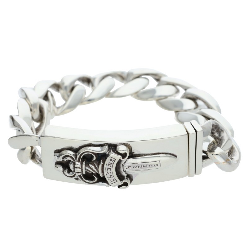 楽天市場】クロムハーツ Chrome Hearts サイズ:11LINK ID DAGGER