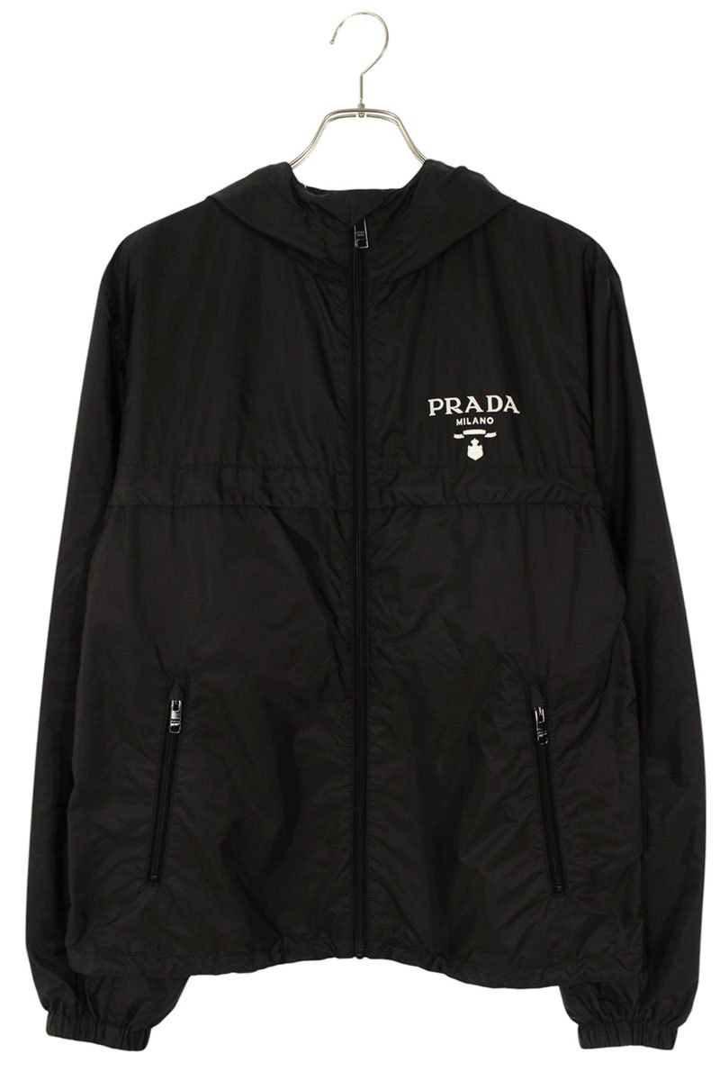 並行輸入品　美品　プラダ アディダス　ナイロンジャケット ブラック プラダ×アディダス Re Nylon リ ナイロン 21AW ナイロン