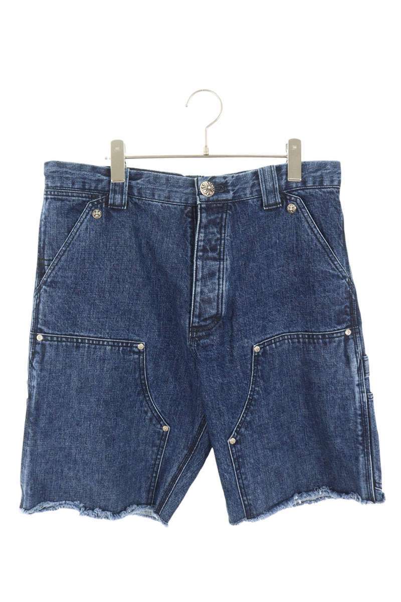オールド　クロムハーツ　デニムショーツ CHROME HEARTS クロムハーツ ショートパンツ Denim Carpenter