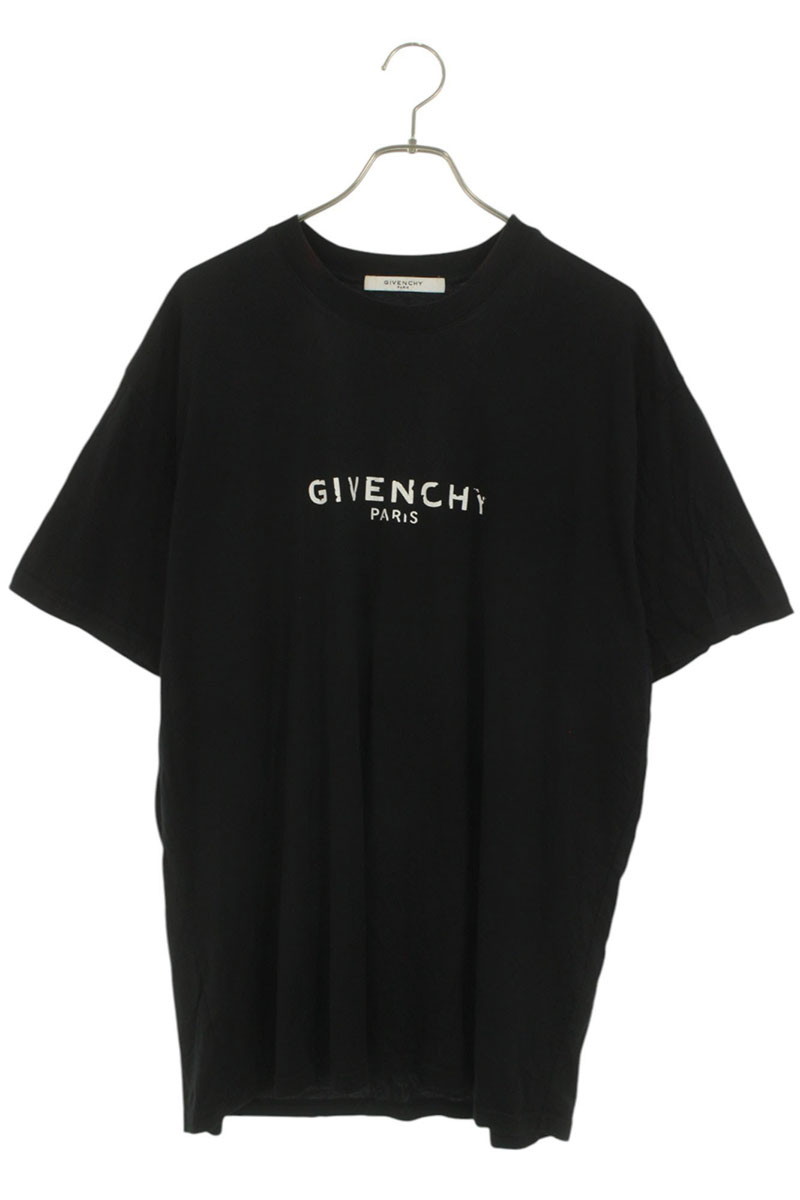 GIVENCHY 22AW オーバーラップド Tシャツ 22AW GIVENCHY オーバーラップエフェクト刺繍tシャツ