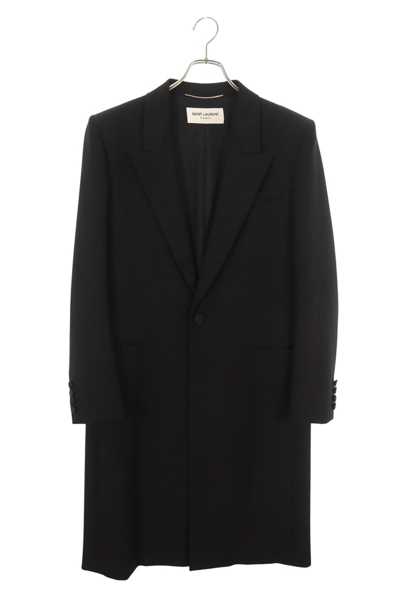 楽天市場】【サンローラン】SAINTLAURENT メンズ ウール ダブルコート