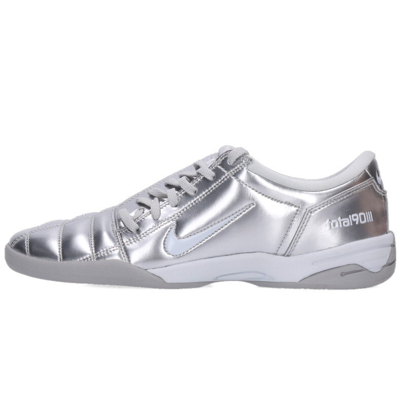 ナイキ NIKE　 サイズ:27.5cm II9792-011 Women's Total 90 3 Metallic Platinum トータル90 3 メタリックプラチナムシューズ(シルバー)【313062】【BS99】【レディース】【小物】【中古】bb33#rinkan*A