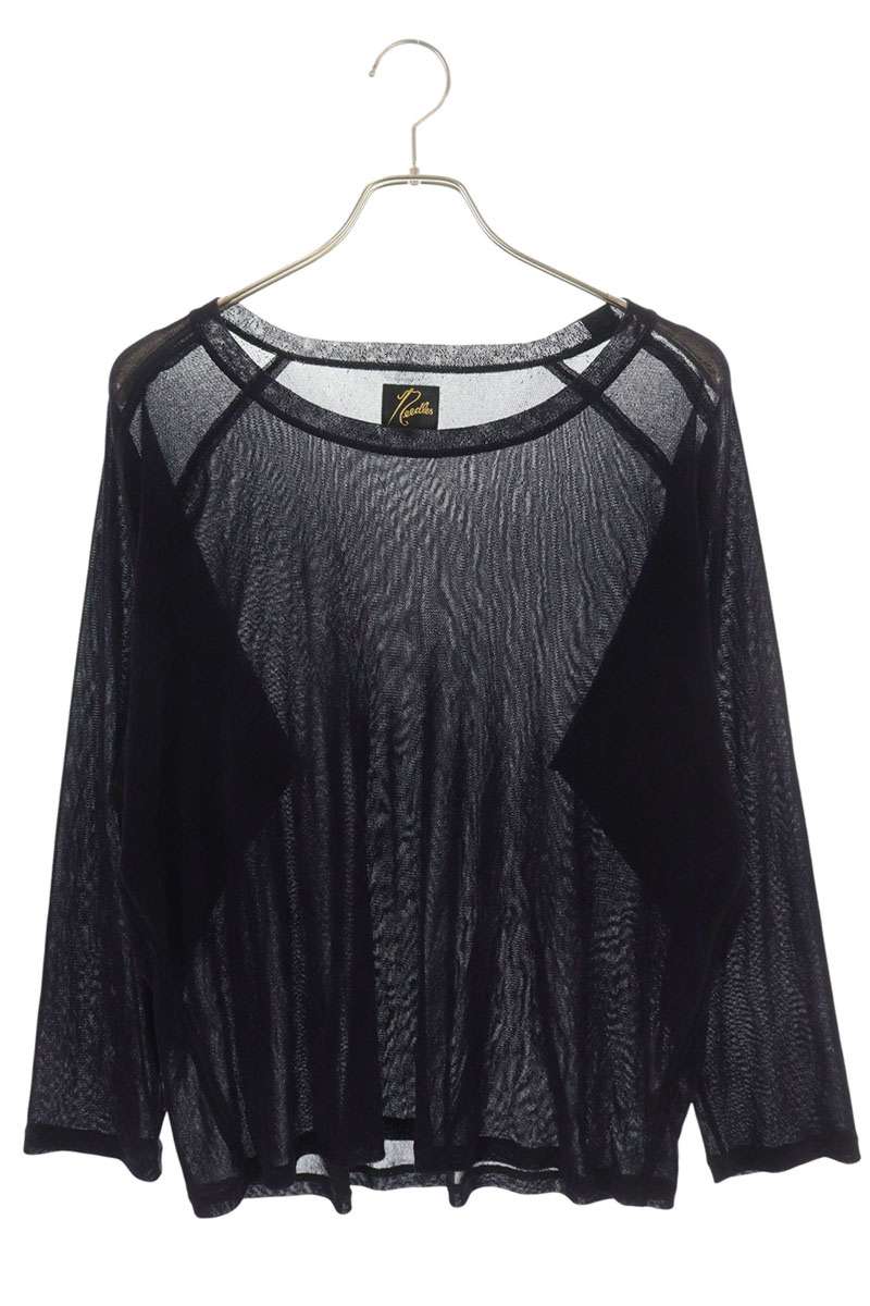 楽天市場】Needles ニードルス 日本製 VELOUR L/S TEE ベロアロング