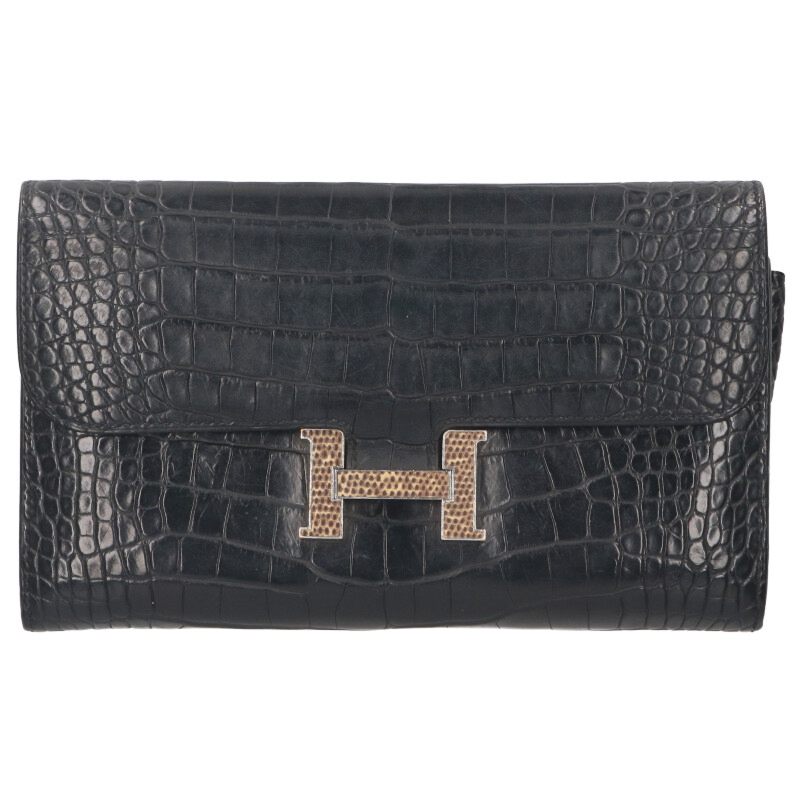 楽天市場】【中古】エルメス コンスタンスロング アリゲーター