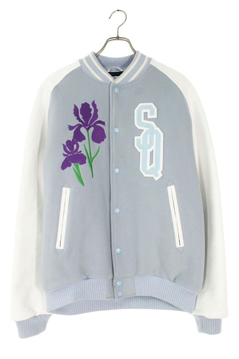 SEQUELスタジャン【ＸＬ】シークエルFRAGMENTフラグメント SEQUEL fragment スタジャン アームレザー 山下智久着