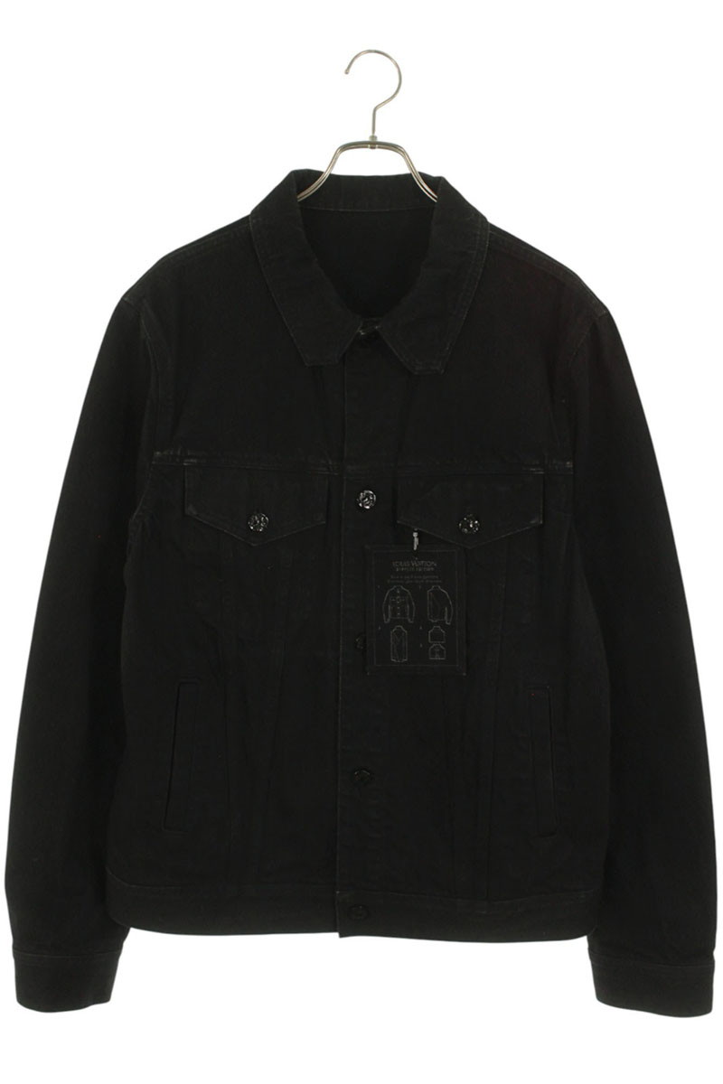 ルイ・ヴィトン グレー デニムジャケット　52 LOUIS VUITTON - 【在庫一掃】 ルイ・ヴィトン モノグラム ワーク
