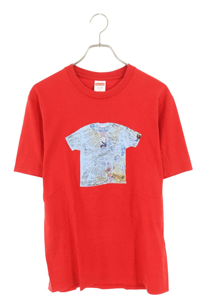 シュプリーム SUPREME 大きさ:S  24SS  30th Anniversary First Tee 30周年一塁手プルオーバー(赤いこと)【923062】【OM10】【メンズ】【中古】bb297#rinkan*B