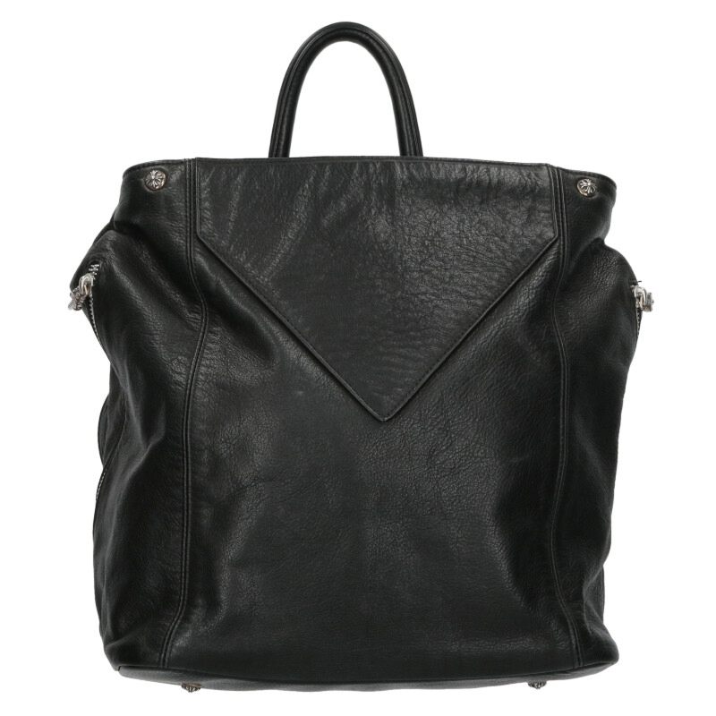 楽天市場】CHROME HEARTS CEMETERY CROSS LEATHER BACKPACK クロム 