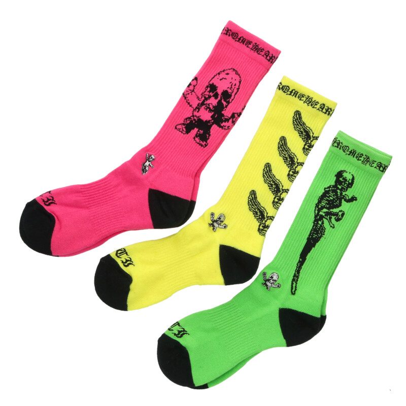 楽天市場】CHROME HEARTS 3 PAIR CHOMPER SOCKS SET クロムハーツ