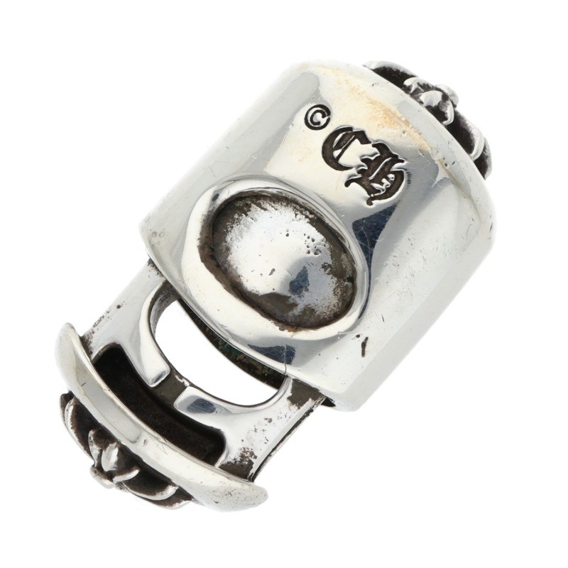 クロムハーツ Chrome Hearts   LACESTPPRV1 レースストッパー シルバーネックレストップ(シルバー 10.81g)【710152】【SS07】【小物】【中古】bb297#rinkan*B