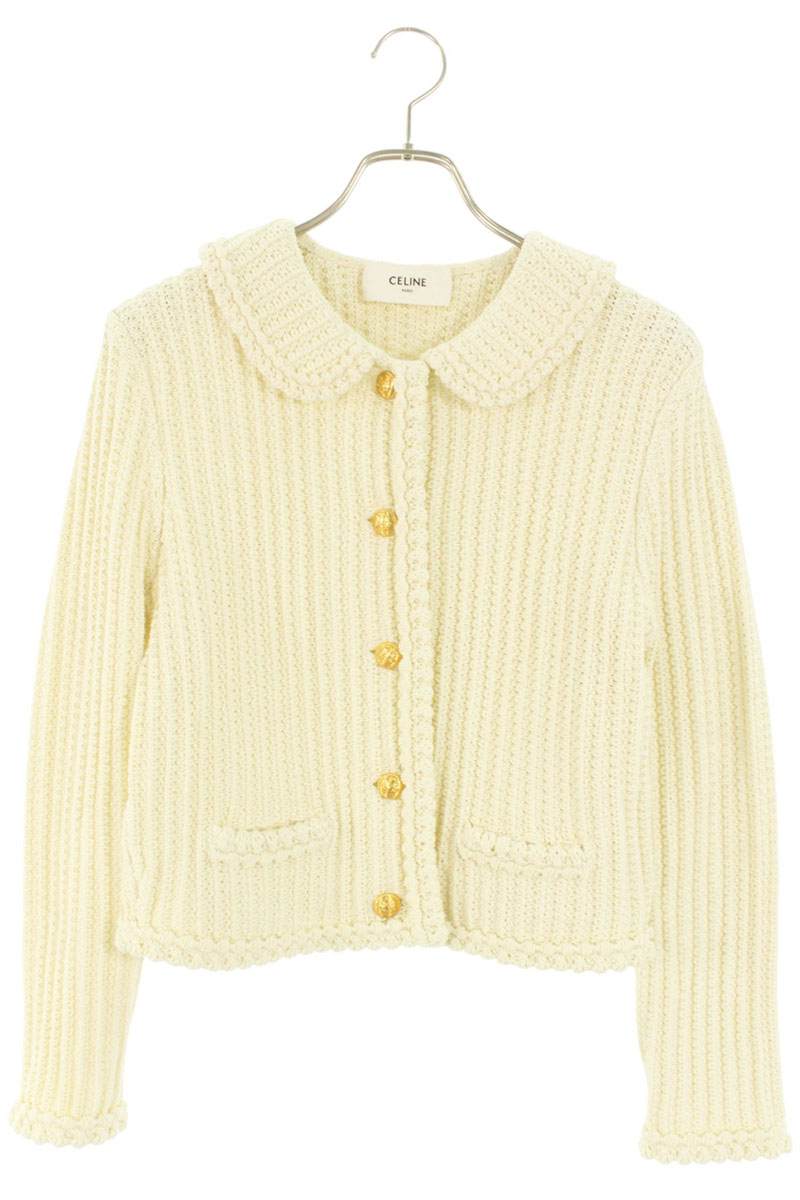CELINE 19aw カーディガン 楽天市場】【セリーヌ】Celine 19AW アルパカ×ウール 総柄 ニット