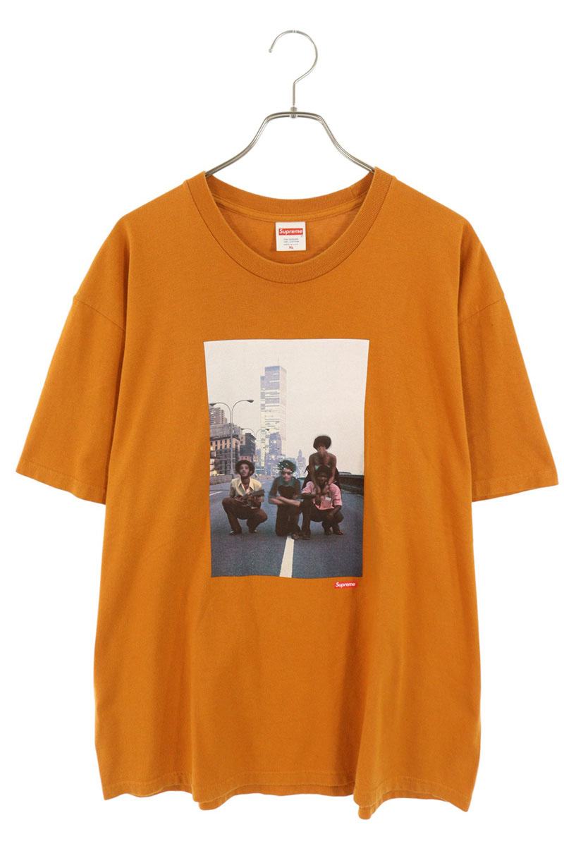 シュプリーム SUPREME 大きさ:XL  21SS  Augustus Pablo Tee オーガスタス・パブロプルオーバー(オレンジ色調)【924062】【OM10】【メンズ】【中古】bb51#rinkan*B