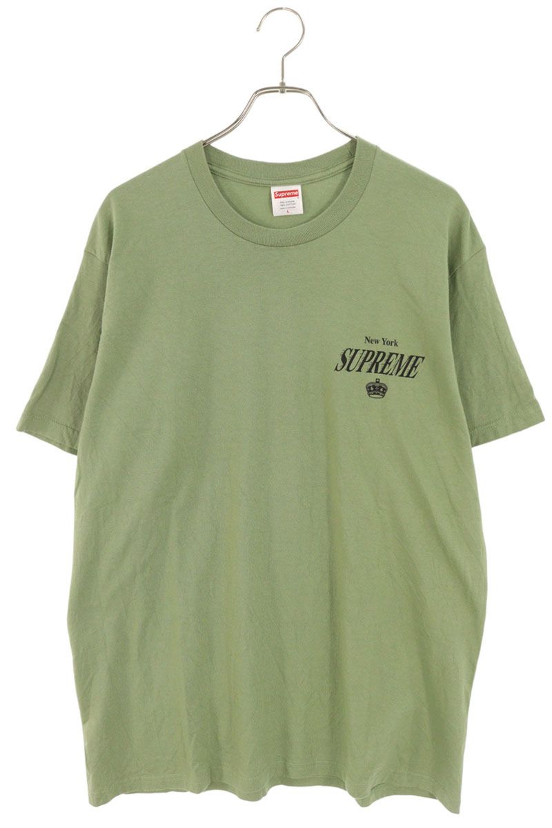 シュプリーム SUPREME 大きさ:L  24AW  4 Life Tee フォーライフプルオーバー(カーキ)【923062】【OM10】【メンズ】【中古】bb297#rinkan*B