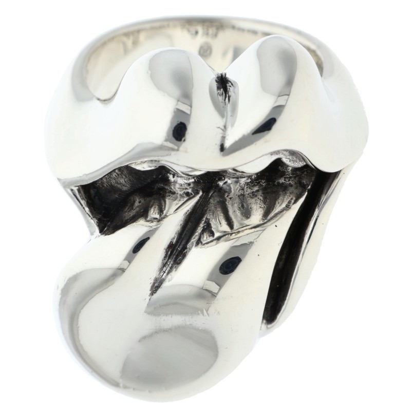 クロムハーツ LIP TONGUE-LG/リップアンドタン　シルバーリング16号 CHROME HEARTS クロムハーツ LIP TONGUE-LG リップアンドタン