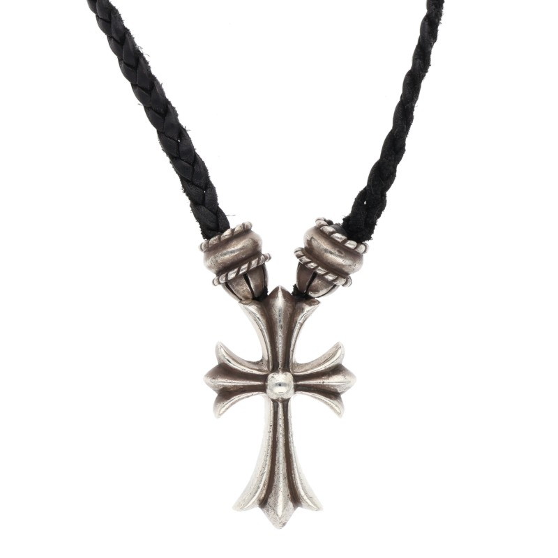 【正規】CHROME HEARTS(クロムハーツ) スモールクロス レザー 楽天市場】CHROME HEARTS/クロムハーツ SV925/レザー クリンプト