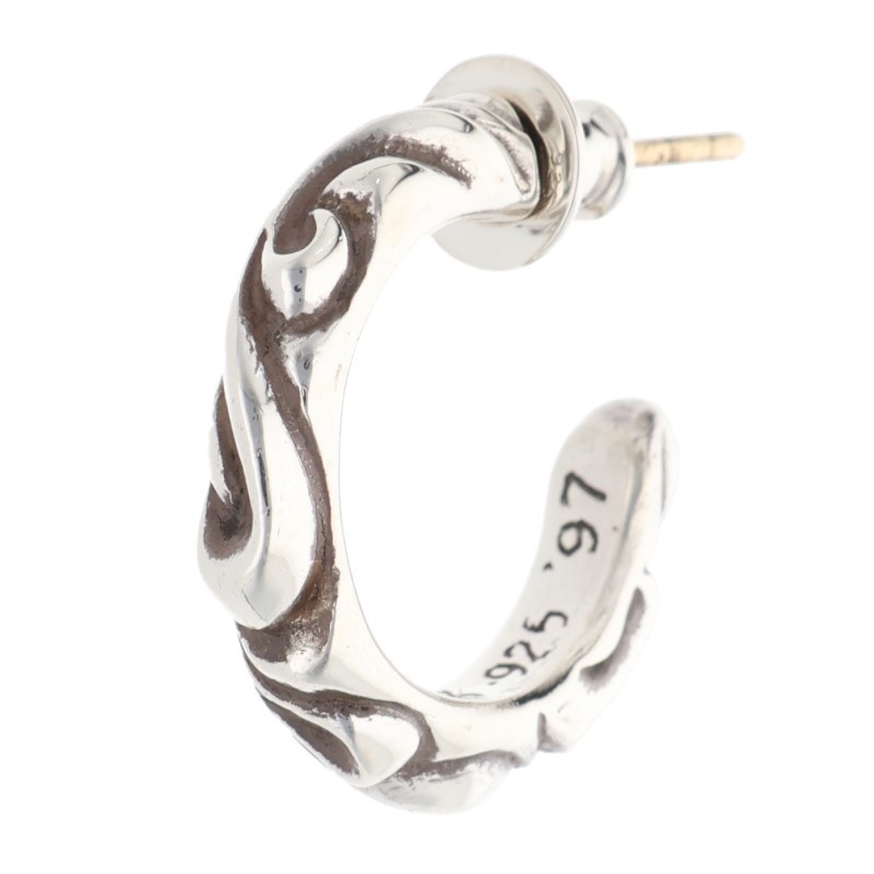 楽天市場】クロムハーツ Chrome Hearts SPINNER HOOP MINI シルバー