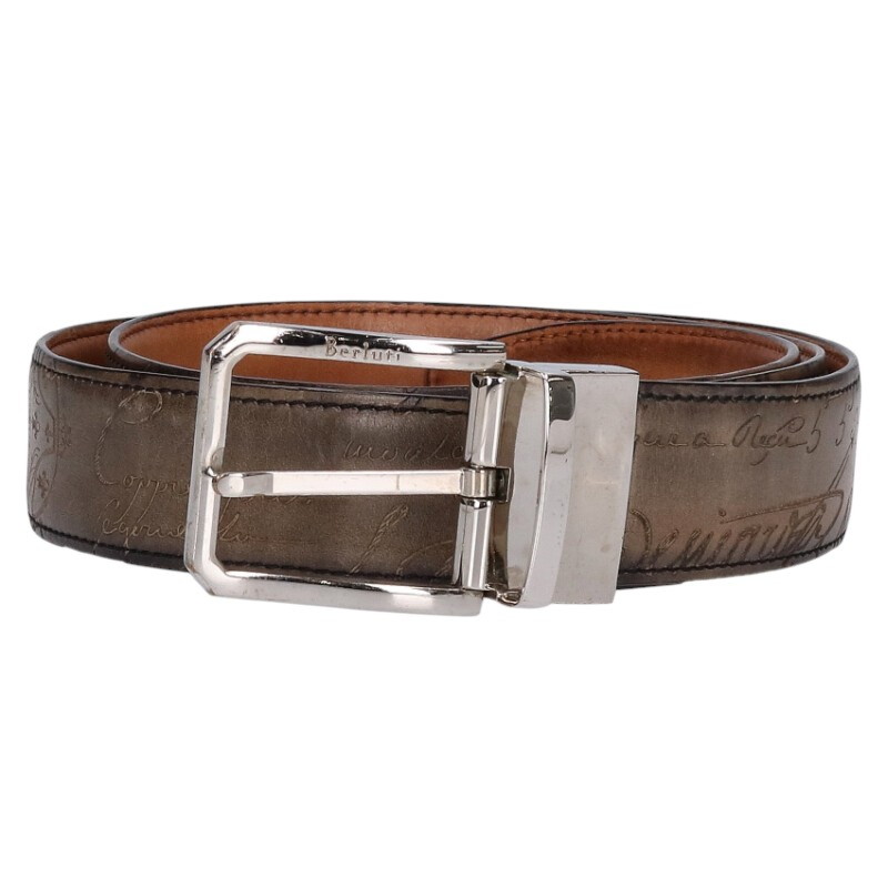 楽天市場】Berluti ベルルッティ リバーシブル ベルト カーフレザー